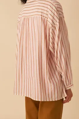chemise romane carli farine — photo 4