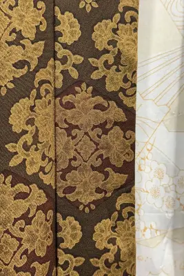 Haori en soie Karakusa — photo 3