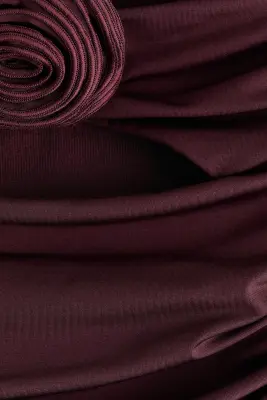 Maillot de bain bandeau paddé - Bordeaux — photo 4
