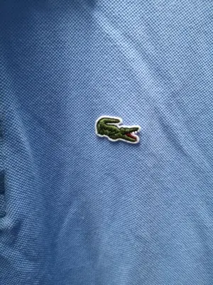 Polo Lacoste bleu clair — photo 5