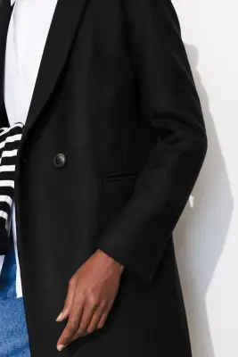 GISELE Manteau en laine Femme — photo 5