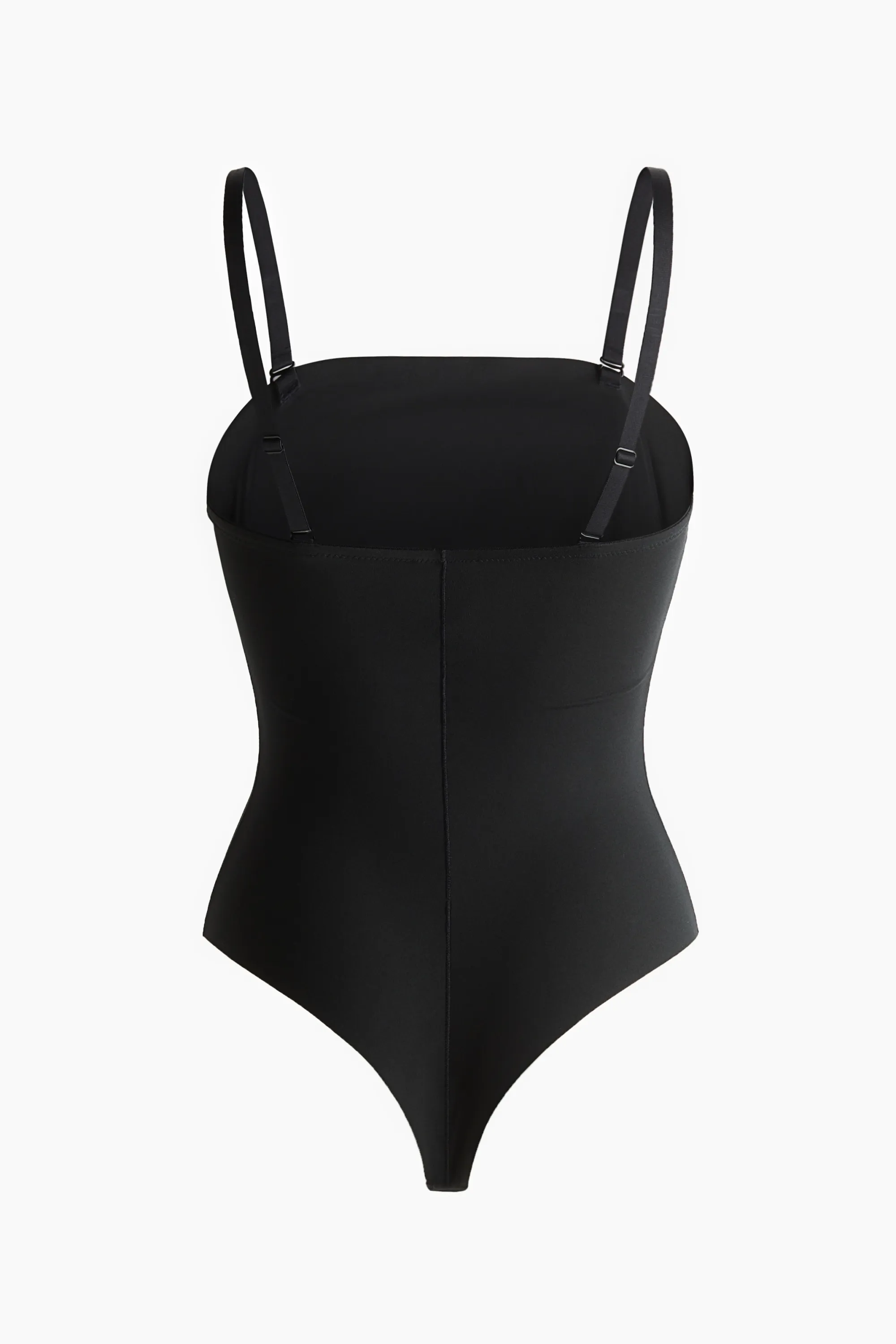Body string Light shape en microfibre - Noir