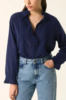 Blouse Ethel Marine — photo 1