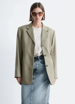 Blazer cintré - Taupe — photo 3
