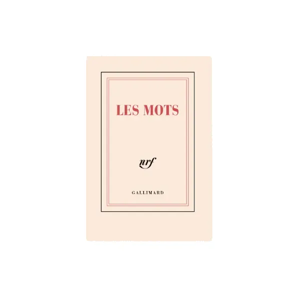 Carnet de poche Les Mots