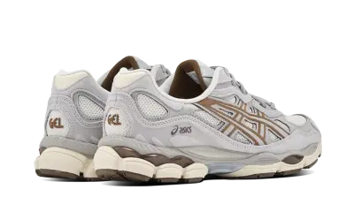 ASICS Gel-NYC Cream Cement Grey Brown — photo 3