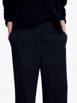 Pantalon droit - Bleu marine — photo 3