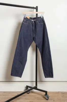 Kaptain Sunshine – KSBS205DZ 5P Straight Denim Pants – INDIGO ONE WASH — photo 4