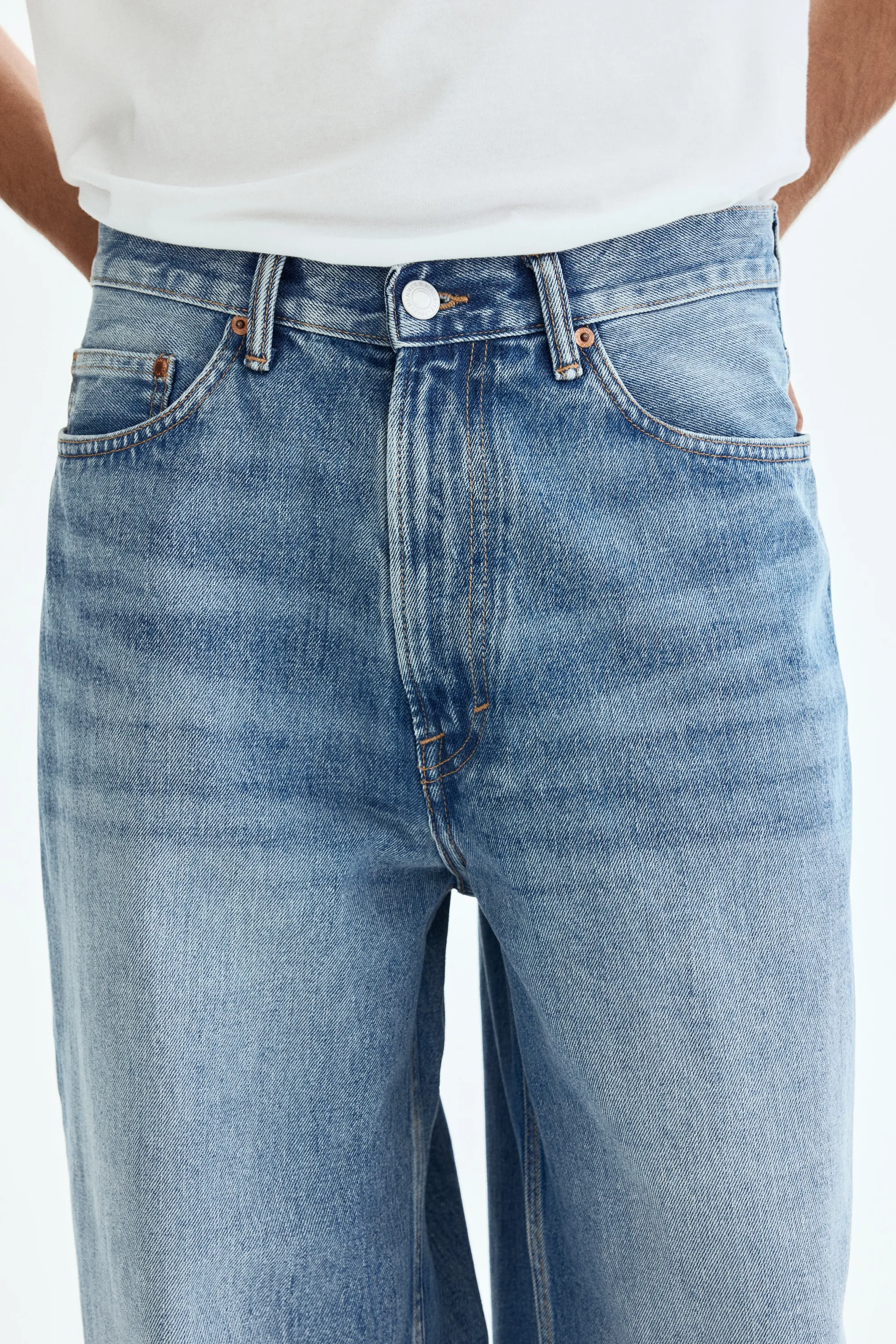 Baggy Jeans - Bleu denim clair