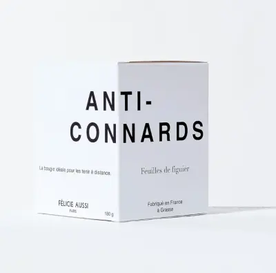Bougie Anti-Connards - Feuille de figuier - Félicie Aussi — photo 3