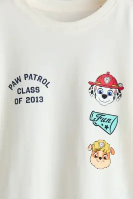 Lot de 3 T-shirts imprimés à manches longues - Vert sauge/La Pat’ Patrouille — photo 3