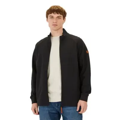 CAMEL ACTIVE VESTE SWEAT ZIP Noir — photo 1