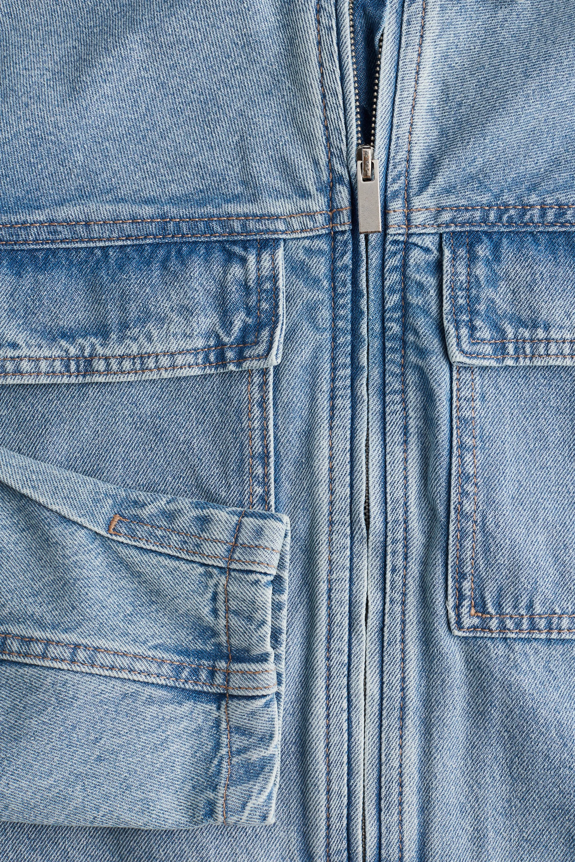Veste en denim - Bleu denim clair