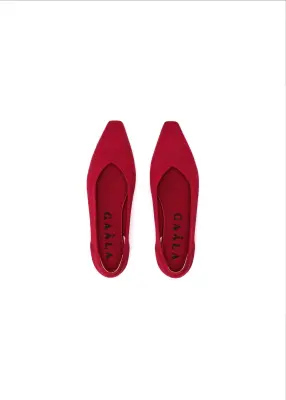 Celine Recycled Ballet Flats - Red — photo 3