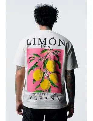 T-shirt oversize citrons — photo 3