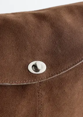Sac à bandoulière sculptural - Marron Clair — photo 3