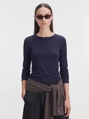 T-shirt en viscose et élasthanne