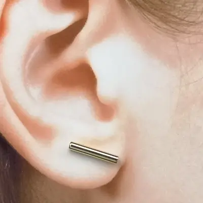 Lilla, 12 mm stick earrings — photo 1