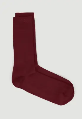Les chaussettes en coton - Brique — photo 3