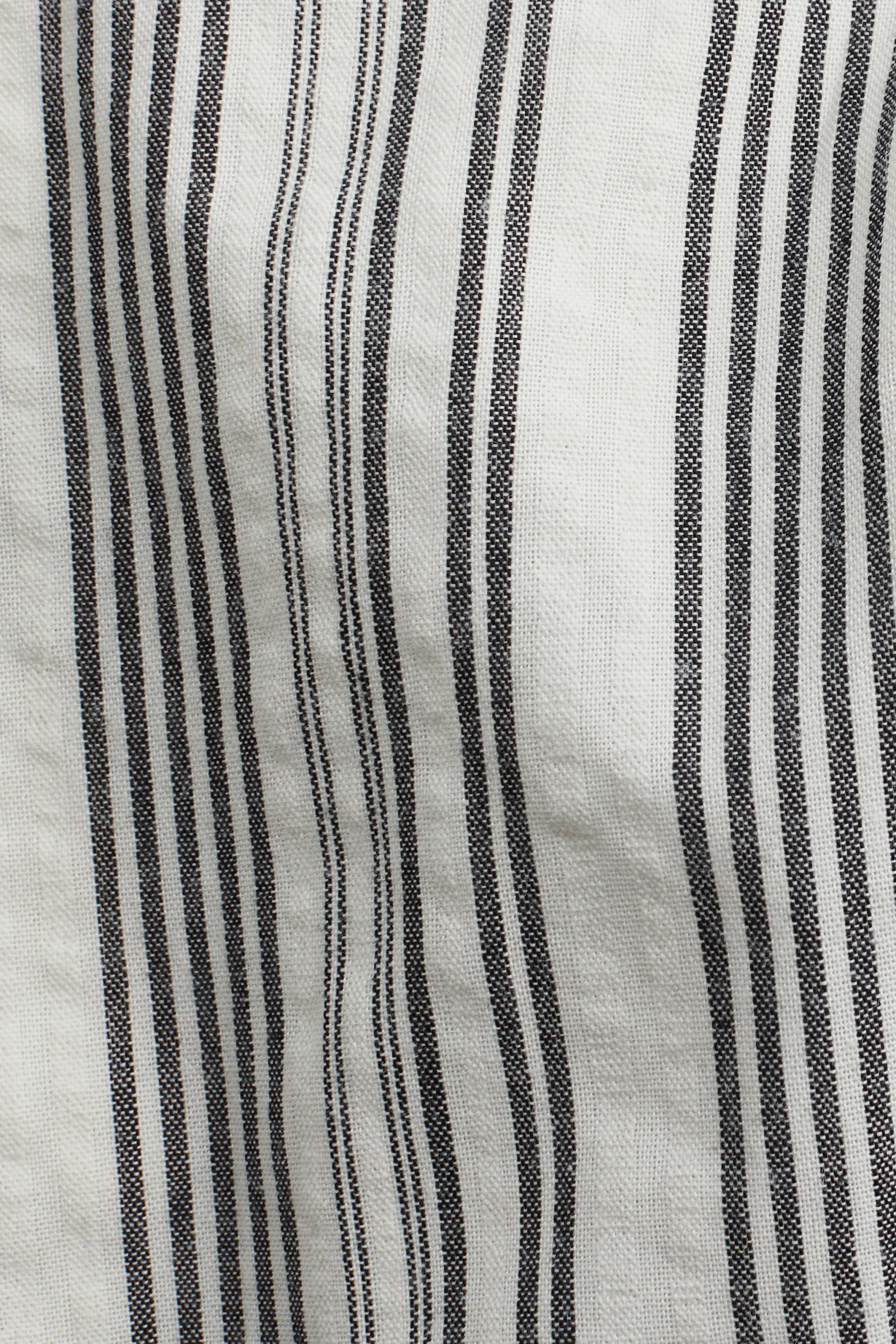 Crop top - Blanc/rayures grises