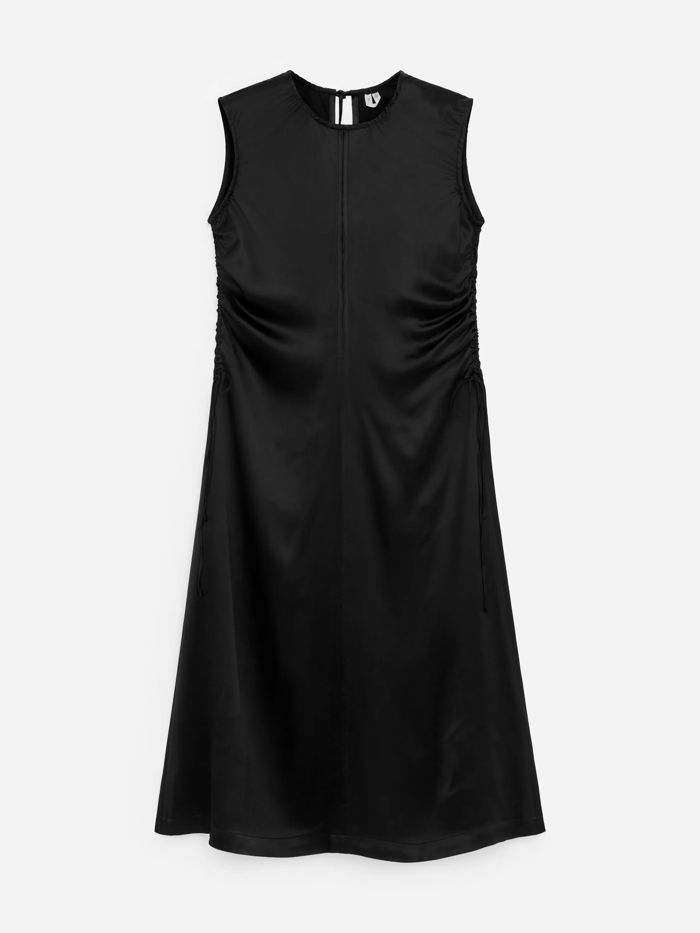 Robe en satin - Noir