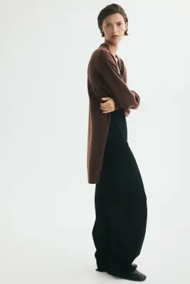 Gilet long - Taupe foncé — photo 1
