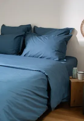 La housse de couette - Bleu Cobalt — photo 3