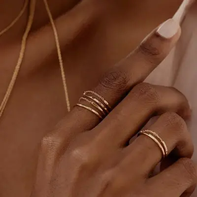 Bague Promesse double – BDM Studio — photo 4