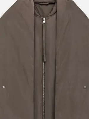 Veste Upcycled Down - Taupe — photo 2