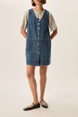 Robe Lenisya Middle Blue — photo 5