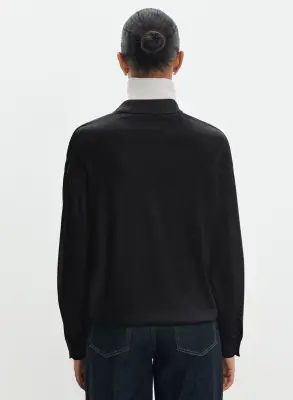 Chemise en coton et cachemire — photo 2