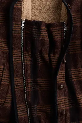 MAMA Veste de portage Before & After - Marron/carreaux — photo 4