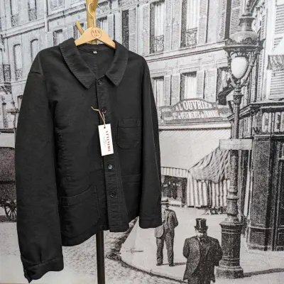 Veste de travail en moleskine ancestrale — photo 1