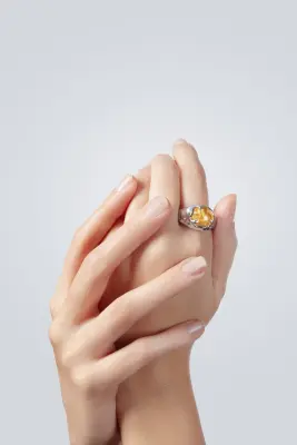 BAGUE FAUVE - Plaqué or 3 microns — photo 5
