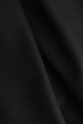 Mini jupe-short en twill - Noir — photo 5