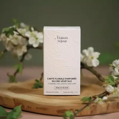 Carte florale parfumée à la Rose — photo 5