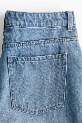 Short en denim - Bleu denim — photo 4