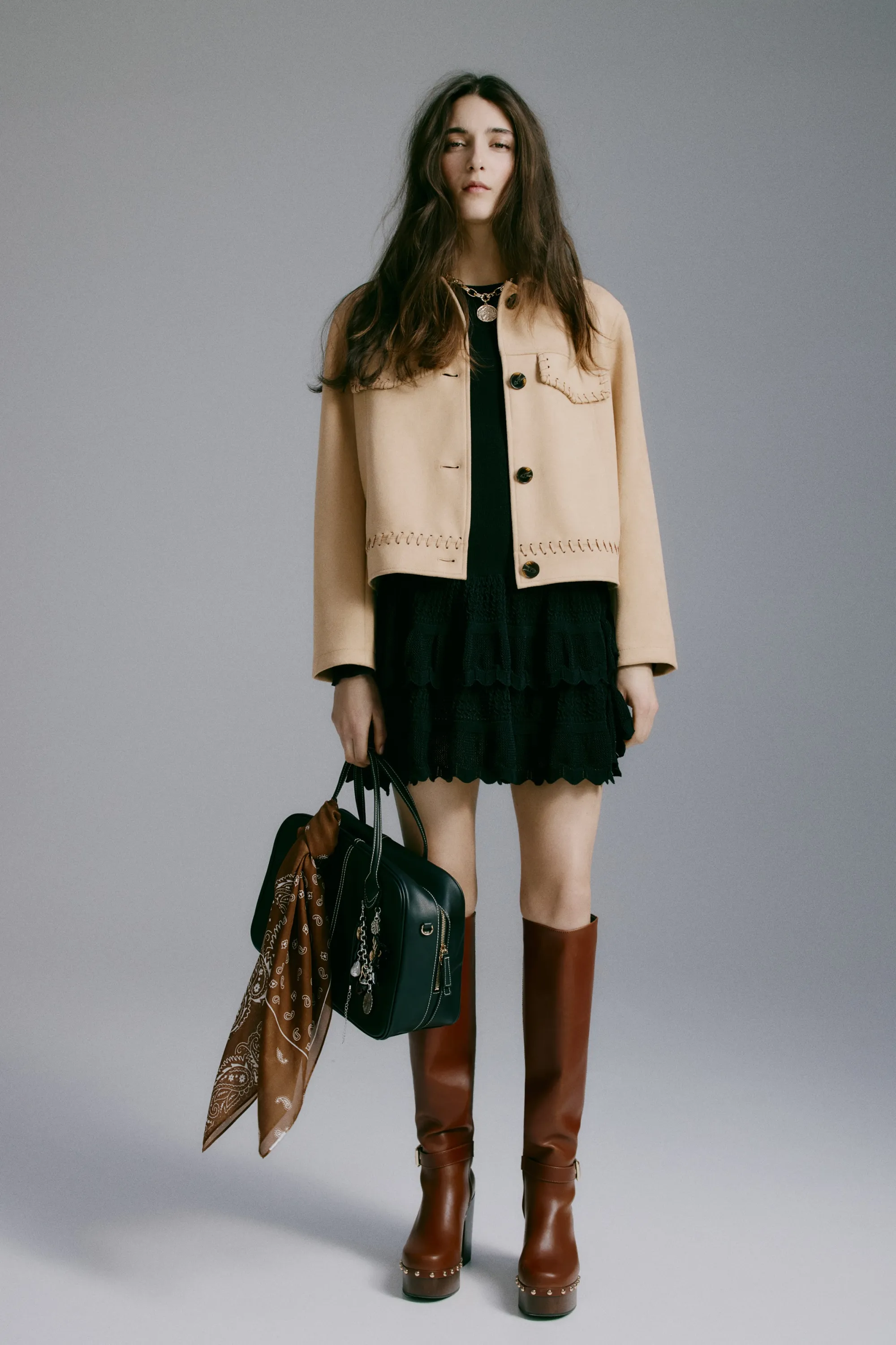 Veste courte - Beige