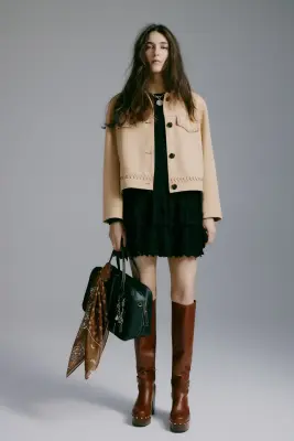 Veste courte - Beige — photo 1