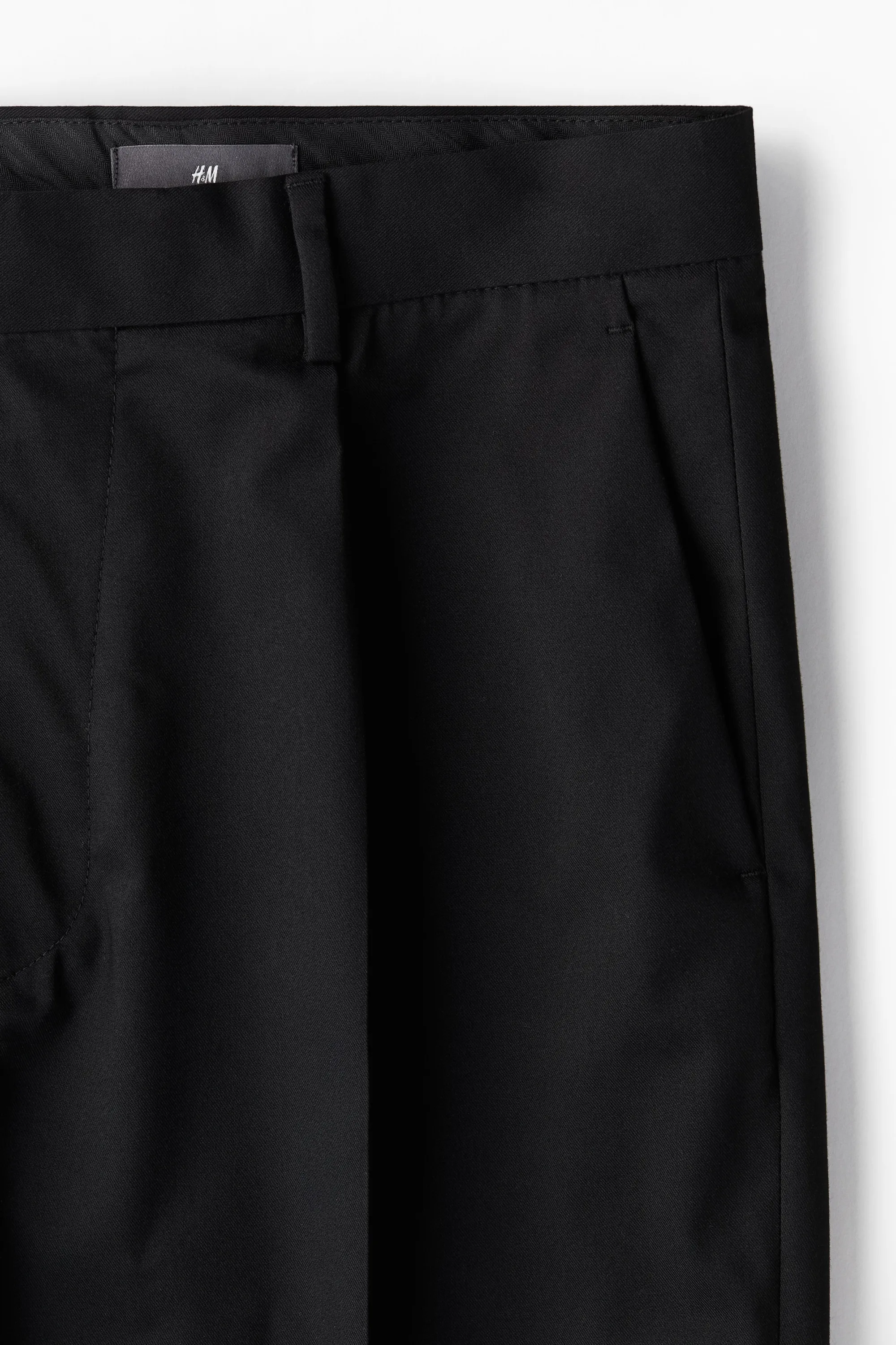 Pantalon de costume Straight Fit - Noir