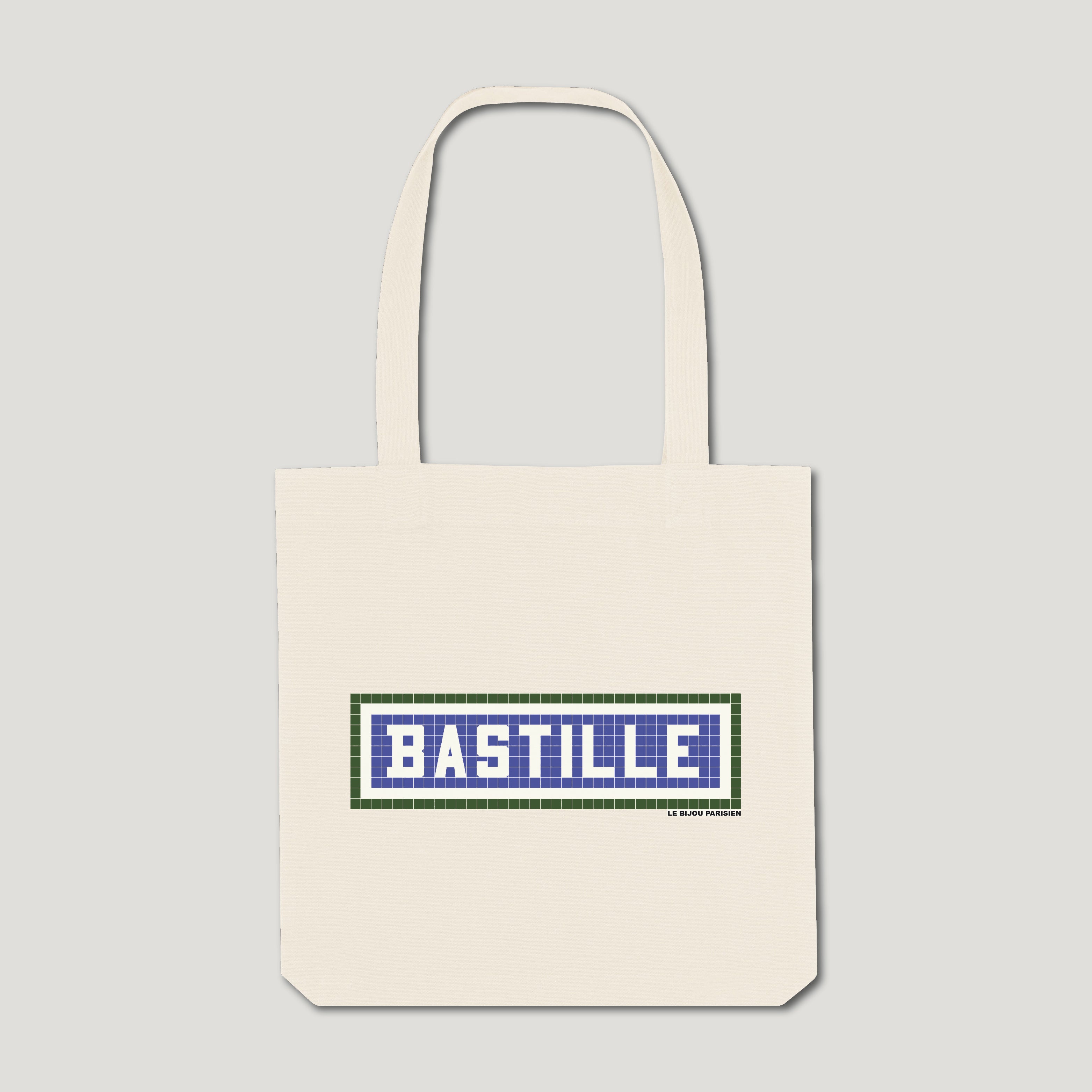 TOTE BAG IMPRIMÉ - BASTILLE - ÉCRU