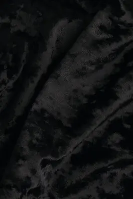 Top dos nu en velours - Noir — photo 3