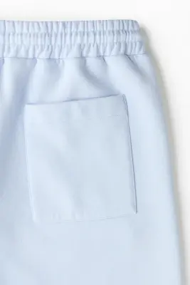 Short Regular Fit en molleton - Bleu clair/Lotto — photo 4