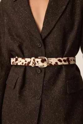 Ceinture Martino White Cow — photo 3