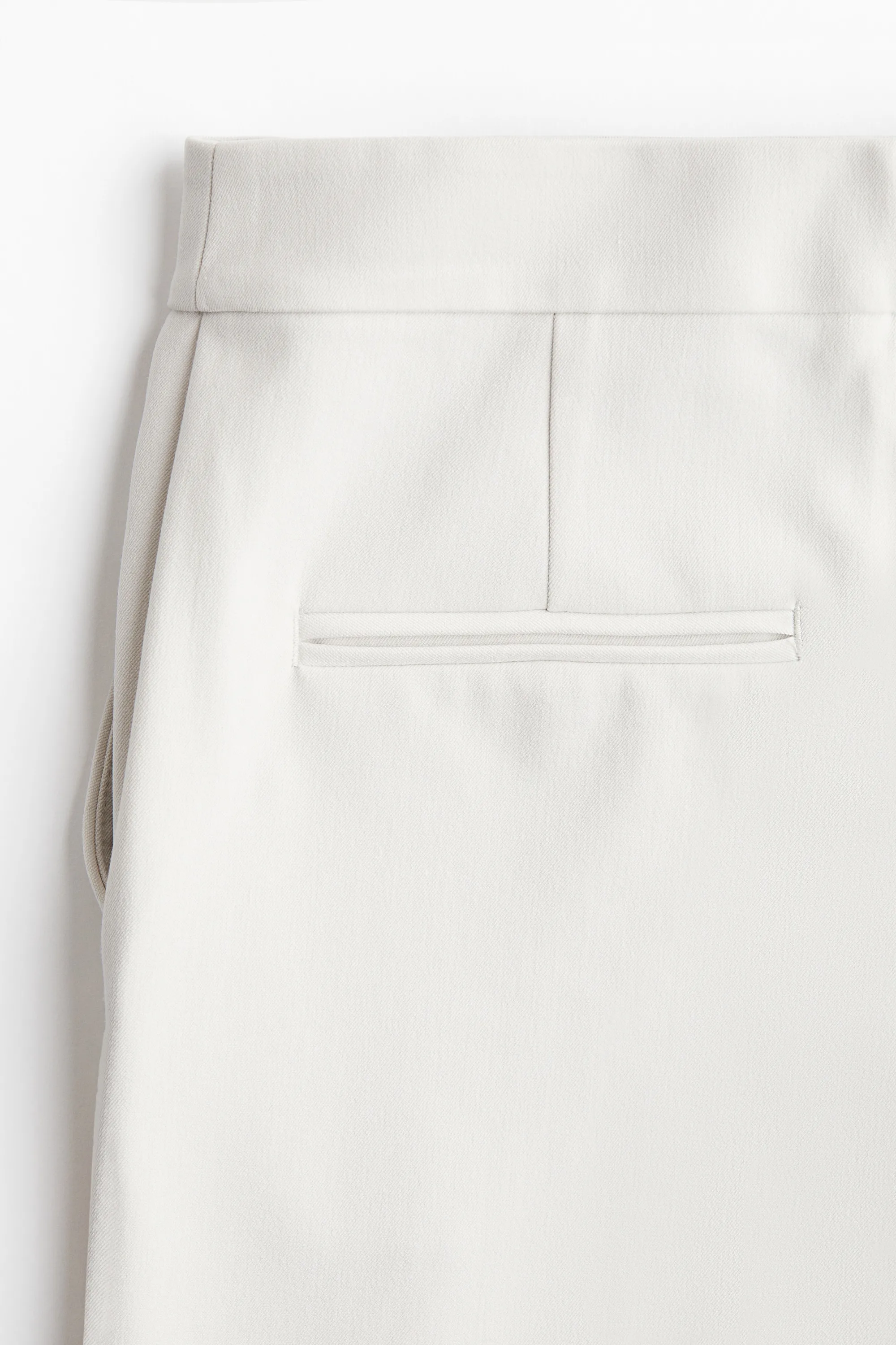Pantalon bootcut - Beige clair