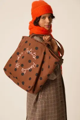 Tote Bag XXL Pastille Cognac — photo 1