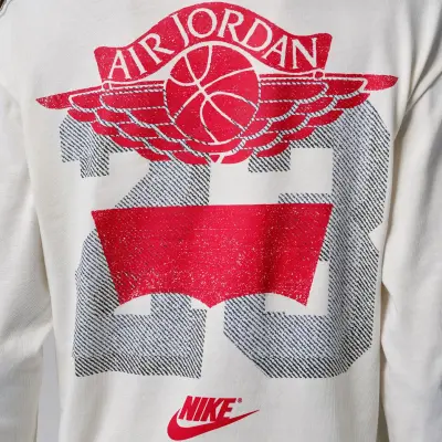 Jordan x Levi's® Long Sleeve T-Shirt Pale Ivory — photo 3