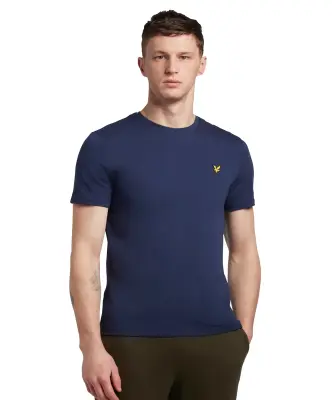 LYLE & SCOTT TEE SHIRT Bleu indigo — photo 2
