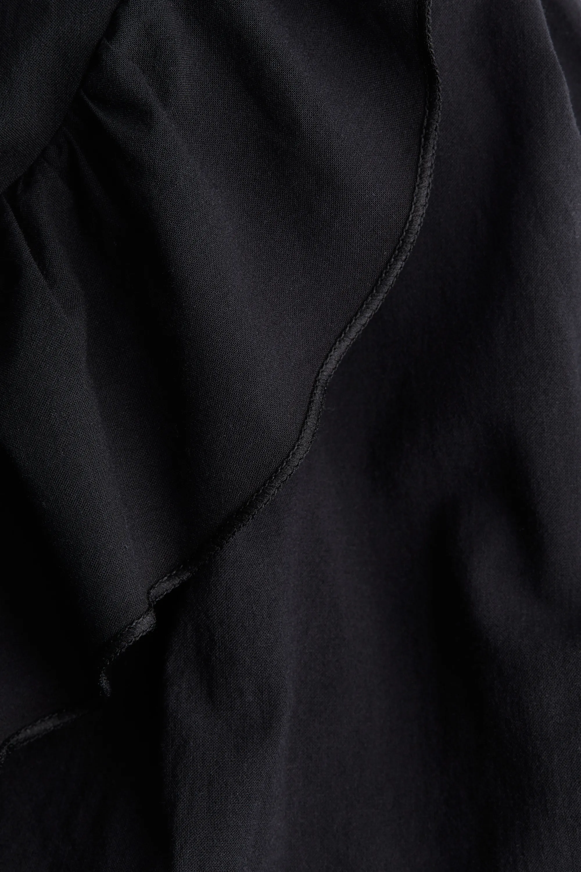 Robe volantée - Black