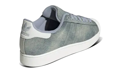 Adidas Superstar II Denim Halo Silver White — photo 3